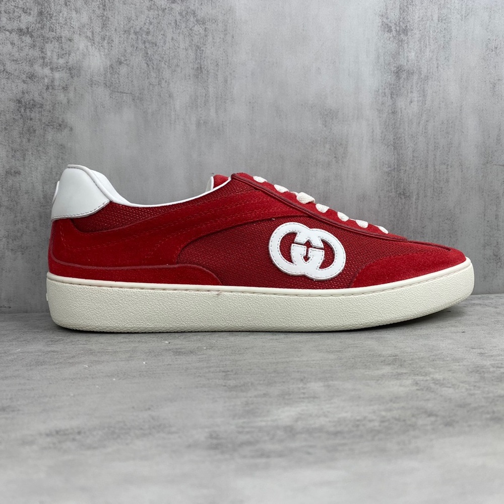 ❤️❤️Women's Red Gucci Sneakers - Picture 6 of 8